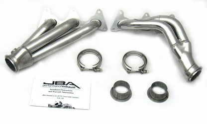 JBA 10-11 Camaro 3.6L V6 1-5/8in Primary Silver Ctd Cat4Ward Header 1816SJS 1816SJS Photo - Primary