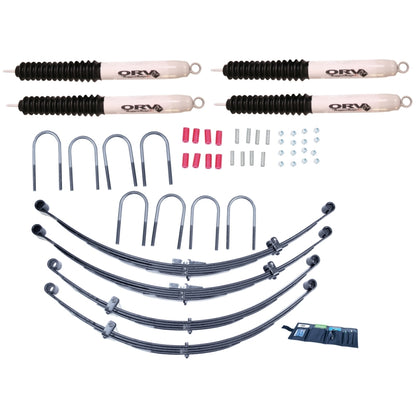 Rugged Ridge 4in Lift Kit with Shocks 55-75 Jeep CJ 18415.14 18415.14 Photo - Primary