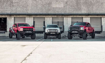 Road Armor 11-16 Ford F-250 SPARTAN Front Bumper Bolt-On Pre-Runner Guard - Tex Blk 6112XFPRB 6112XFPRB Photo - Primary