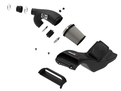 aFe POWER Momentum GT Pro Dry S Intake System 2021+ Ford F-150 V6-3.5L (tt) 50-70072D 50-70072D Photo - Unmounted