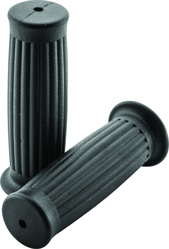 BikeMaster Classic Lines Grips - Black 102294 102294 Photo - Primary
