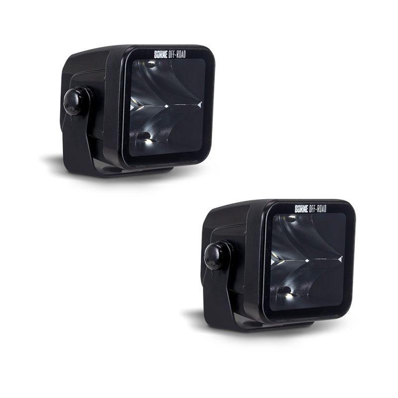 Borne Off-Road Light Pods (Kit of 2) 3x3 Spot BNLT-LP33-2S BNLT-LP33-2S Photo - Primary
