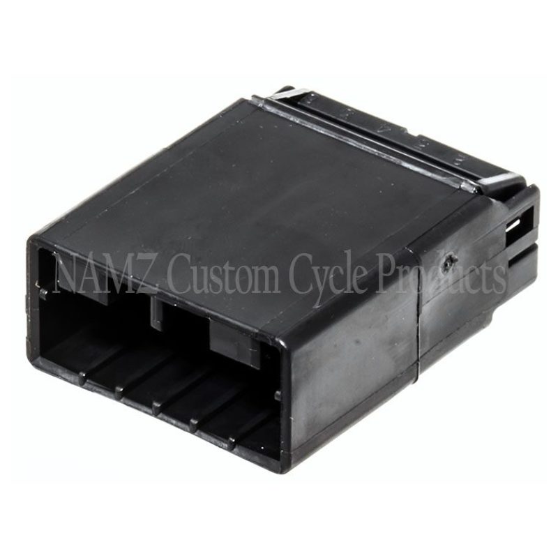 NAMZ AMP Multilock 6-Position Male Wire Cap Housing (HD 73106-96BK) NA-174930-2 NA-174930-2 Photo - Primary