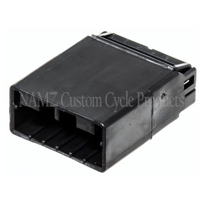 NAMZ AMP Multilock 6-Position Male Wire Cap Housing (HD 73106-96BK) NA-174930-2 NA-174930-2 Photo - Primary