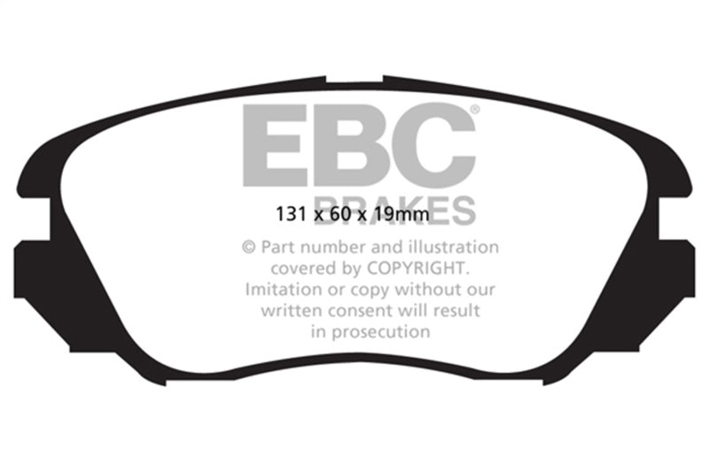 EBC Disc Brake Pad Set DP62013 Photo - Primary