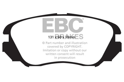 EBC Disc Brake Pad Set DP62013 Photo - Primary