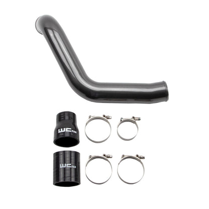 Wehrli 2004.5-05 Chevrolet LLY Duramax Passenger Side 3in Intercooler Pipe - Gloss Black WCF100355-GB WCF100355-GB User 1