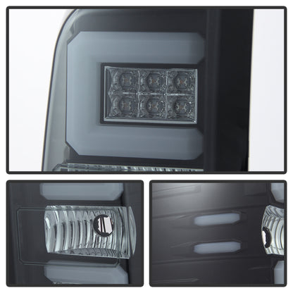 Spyder Chevy 1500 14-16 Light Bar LED Tail Lights Blk Smke ALT-YD-CS14-LBLED-BSM 5079992 5079992 User 1