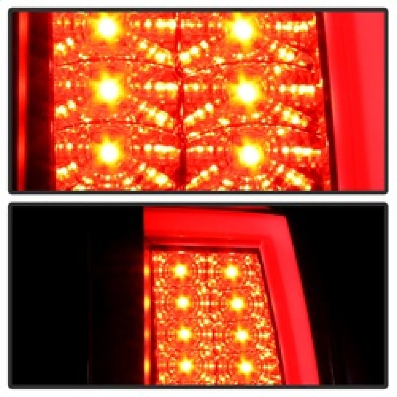 Spyder 03-06  Chevy Silverado (Does Not Fit Stepside) Version 2 LED Tail Lights - Black Smoke 5083272 5083272 Photo - Primary