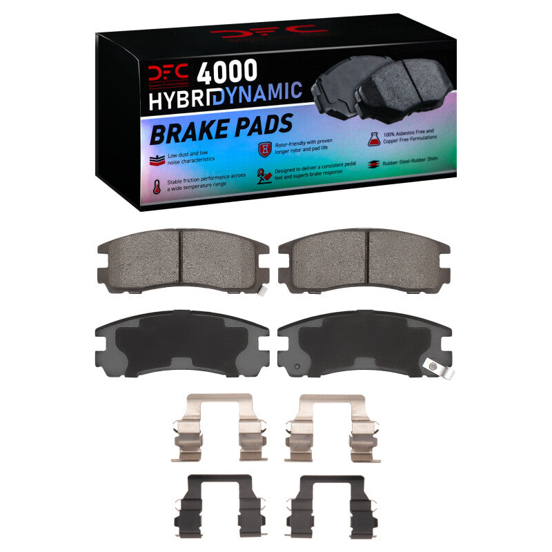 DFC DFC 4000 HybriDynamic Brake Pads Brakes, Rotors & Pads Brake Pads - OE main image