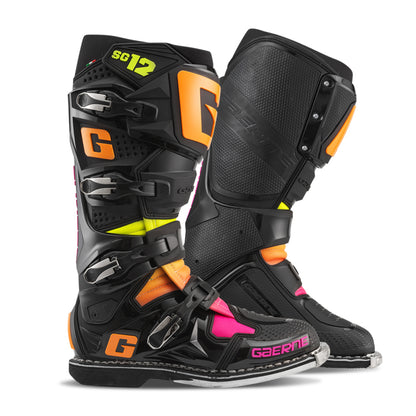 Gaerne SG12 Limited Edition Boot Black/Orange/Pink - Size 9.5 2174-108-9.5 2174-108-9.5 User 1