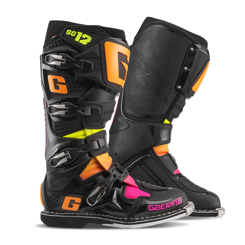 Gaerne SG12 Limited Edition Boot Black/Orange/Pink - Size 10 2174-108-10 2174-108-10 User 1