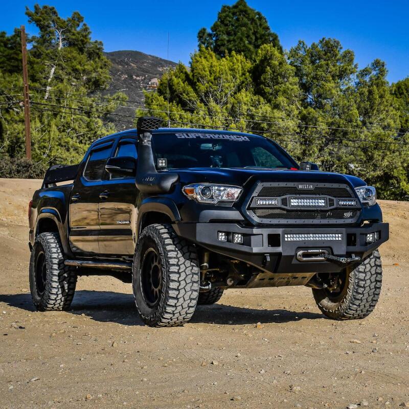 Westin 2016-2023 Toyota Tacoma Pro-Series Front Bumper - Textured Black 58-411045 58-411045 Photo - Mounted