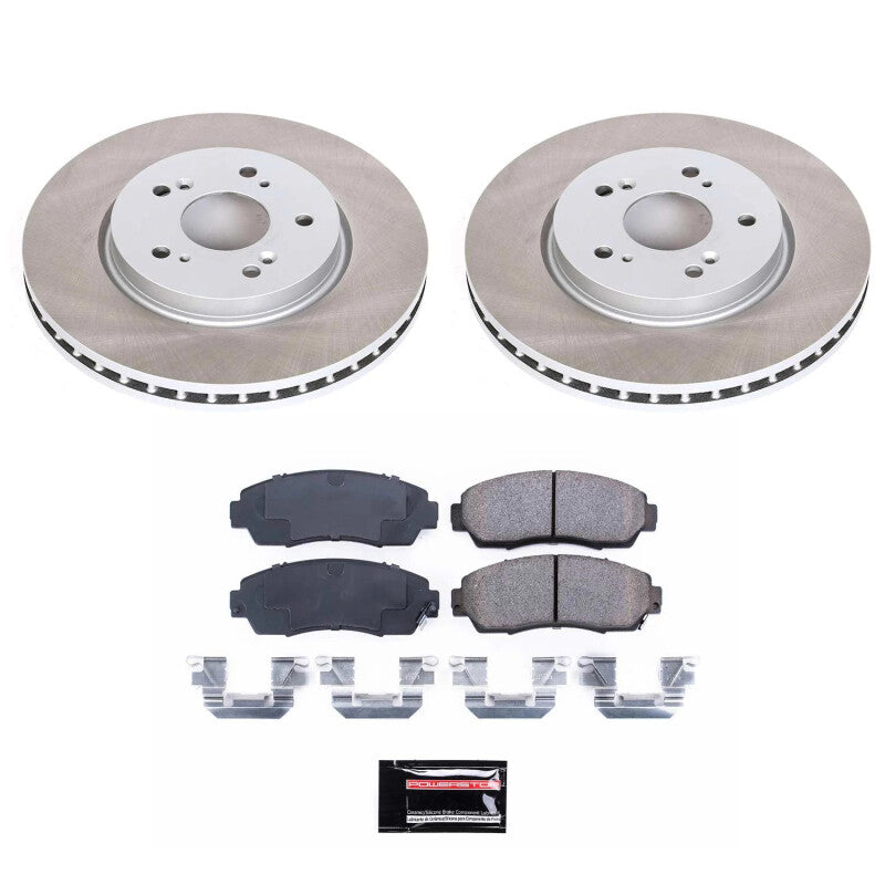 PowerStop Power Stop 2012 Honda Crosstour Front Semi-Coated Rotor Kit SC228 SC228 Photo - Primary