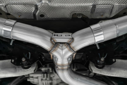 MBRP 2021+ Ford Bronco Sport (1.5L / 2.0L EcoBoost) 2.5in Resonator-Back Exhaust - Dual Rear Exit S5207409 S5207409 Photo - Close Up