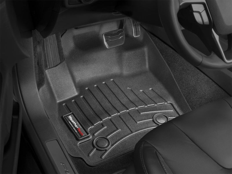 WeatherTech WT FloorLiner - Rear - Blk Floor Mats Floor Mats - Rubber main image