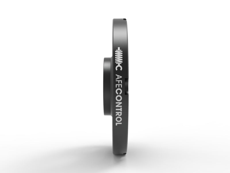 aFe CONTROL Billet Aluminum Wheel Spacers 5x112 CB66.6 15mm - Toyota GR Supra/BMW G-Series 610-721002-B 610-721002-B Photo - Close Up