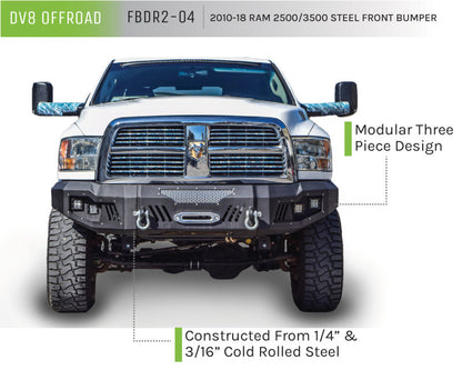DV8 Offroad 10-18 RAM 2500 Front Bumper FBDR2-04 FBDR2-04 Product Brochure - a specific brochure describing a Product