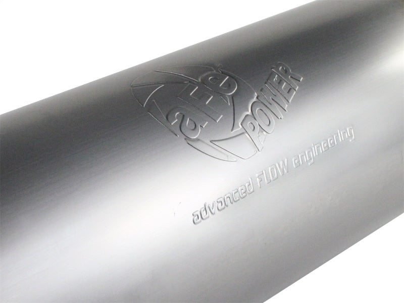 aFe Muffler 409 Stainless Steel 49-91002 Photo - Unmounted