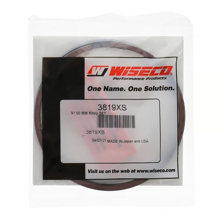 Wiseco 97mm Bore 1.2mm x 1.5mm x 2.0mm Piston Ring Set 3819XS