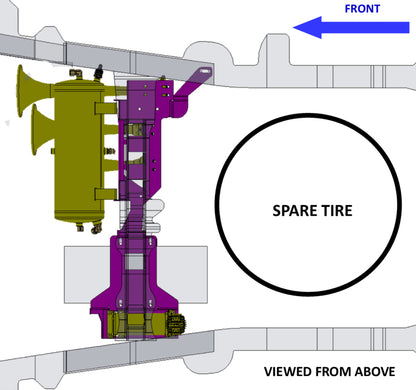 Kleinn Air Horns Kleinn 07-21 Toyota Tundra Onboard Air System w/ Model 730 Horns TUN-734 TUN-734 User 1
