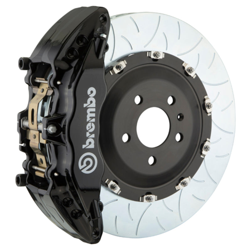 Brembo 05-08 LR3/05-13 Range Rover Sport Fr GT BBK 6Pist Cast 2pc 380x34 2pc Rotor Slot Type3-Black 1J3.9005A1 1J3.9005A1 Photo - Primary