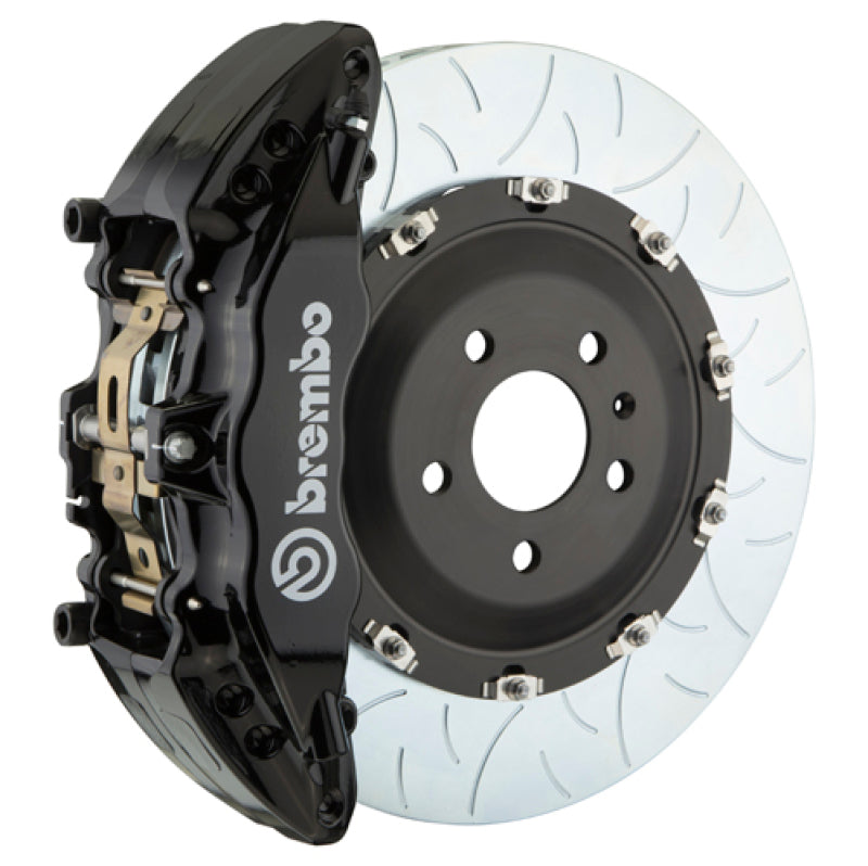 Brembo 11-21 Grand Cherokee (Excl. SRT) Fr GT BBK 6Pist Cast 2pc 380x34 2pc Rotor Slot Type3-Black 1J3.9020A1