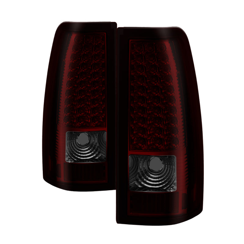 SPYDER Xtune Chevy Silverado 1500/2500/3500 99-02 LED Tail Lights Red Smoke ALT-ON-CS99-LED-RS 5011763 5011763 Photo - Primary