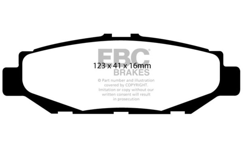 EBC Disc Brake Pad Set DP4848R Photo - Primary