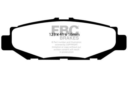 EBC Disc Brake Pad Set DP4848R Photo - Primary