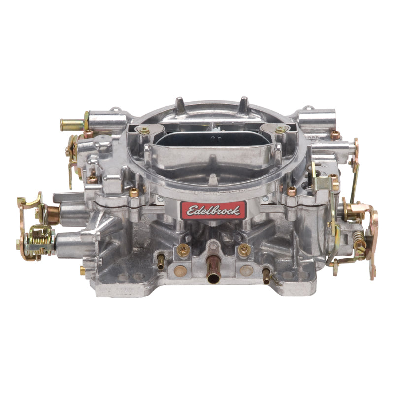 Edelbrock RECONDITIONED CARB #1405, 1 7/8" x 3"  Steel Collector w/ 7-8" Long 9905 Photo - Primary