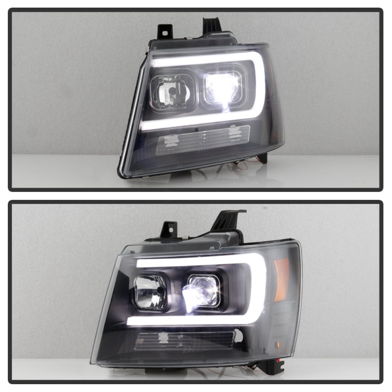 Spyder Chevy Suburban 1500/2500 07-14 Tahoe 07-14 LED Headlights Black PRO-YD-CSUB07V2PL-BK 5087515 5087515 User 5