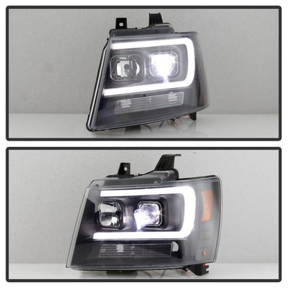 Spyder Chevy Suburban 1500/2500 07-14 Tahoe 07-14 LED Headlights Black PRO-YD-CSUB07V2PL-BK 5087515 5087515 User 5