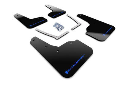 Rally Armor 16-19 Honda Civic Si UR Black Mud Flap w/ Blue Logo MF50-UR-BLK/BL MF50-UR-BLK/BL Photo - Primary