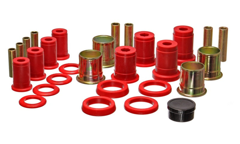 Energy Suspension Control Arm Bushing Set Red Chevrolet Vega Base 1971-1975 3.3140R Photo - Primary