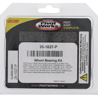 Pivot Works Pw Premium Wheel Bearing 25-1027-P 25-1027-P Photo - Primary