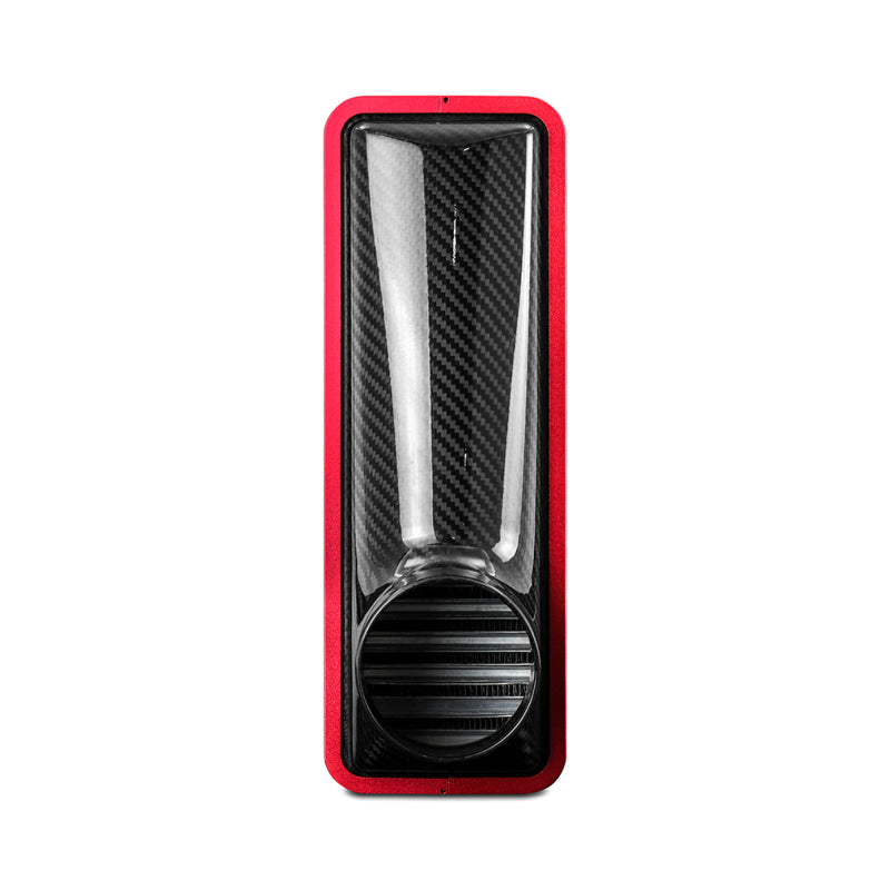 Mishimoto Universal Carbon Fiber Intercooler - Gloss Tanks - 450mm Black Core - C-Flow - BL V-Band MMINT-UCF-G4B-C-BL MMINT-UCF-G4B-C-BL User 1