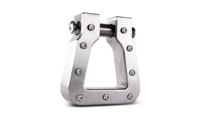 Body Armor 4x4 Mega D-Ring Machined Silver Single 5141-M 5141-M User 1