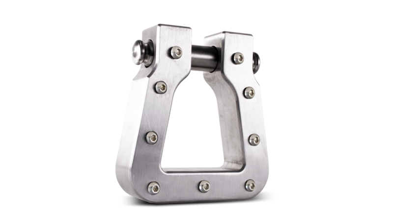 Body Armor 4x4 Mega D-Ring Machined Silver Single 5141-M 5141-M User 1