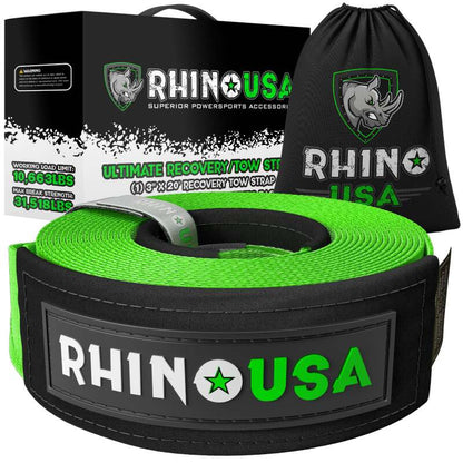 Rhino USA Recovery Tree Saver Strap 3Inx8Ft (Green) RG-TS3X8-GRN RG-TS3X8-GRN Photo - Primary