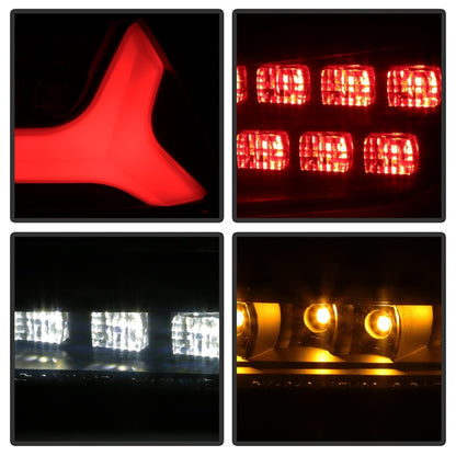 Spyder Mitsubishi Lancer/Evolution X 08-14 V2 LED Tail Lights - Black Smoke ALT-YD-ML08V2-SEQ-BSM 5088147 5088147 Photo - Unmounted