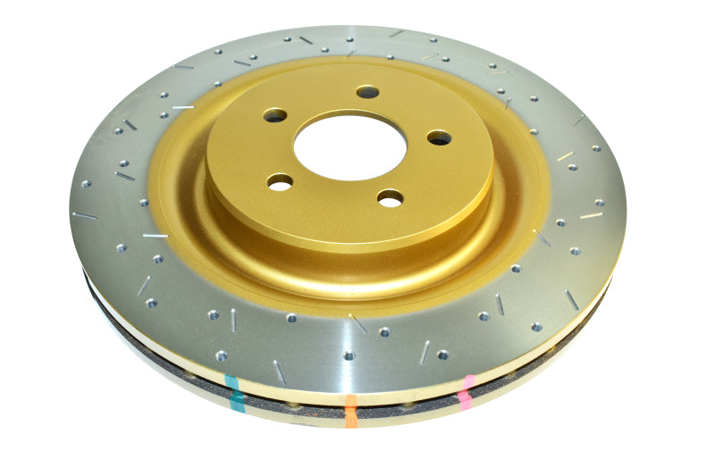 DBA 14-21 Volkswagen GTI (w/Perf Pkg 310mm Rear Disc) Rear 4000 Series Drilled & Slotted Rotor 42809XS