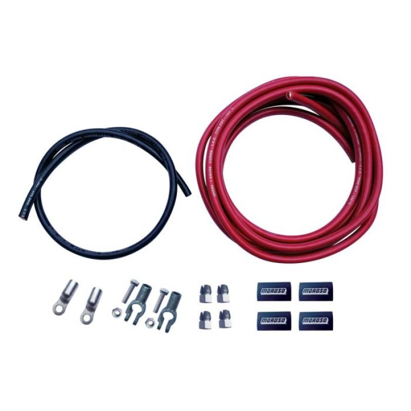 Moroso Remote Battery Cable Kit (Incl Positive & Negative Wire Screw Terminals) 74020 74020 User 1