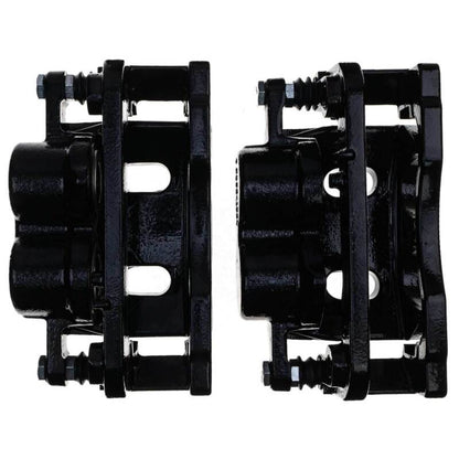 PowerStop Power Stop 07-08 Cadillac Escalade Front Black Caliper - Pair w/Bracket S4918BLK S4918BLK Photo - out of package