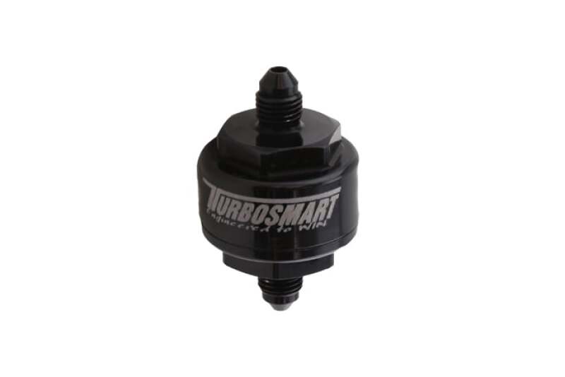 Turbosmart Billet Turbo Oil Feed Filter w/ 44 Micron Pleated Disc Black TS-0804-1002 Photo - Primary