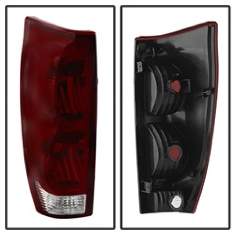 SPYDER Xtune Chevy Avalanche 02-06 OE Style Tail Lights Red Smoked ALT-JH-CAVA02-OE-RSM 9030512 9030512 Photo - Unmounted