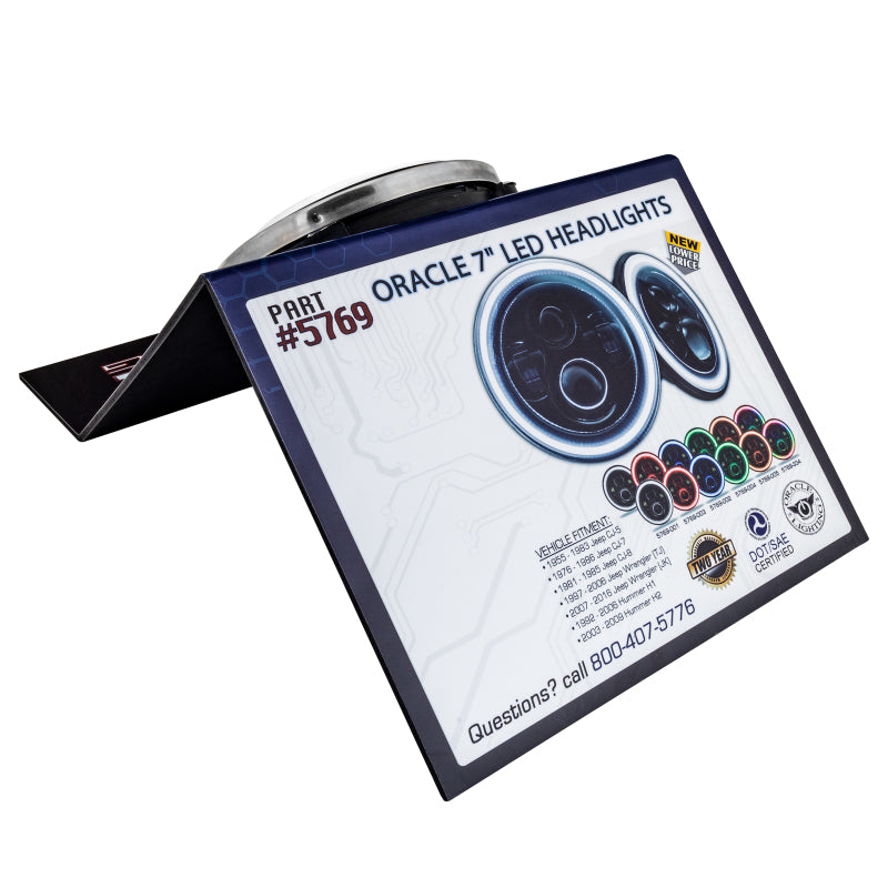 ORACLE Lighting Oracle High Powered Sealed Beam Display - Blue 8072-002 8072-002 Photo - lifestyle view