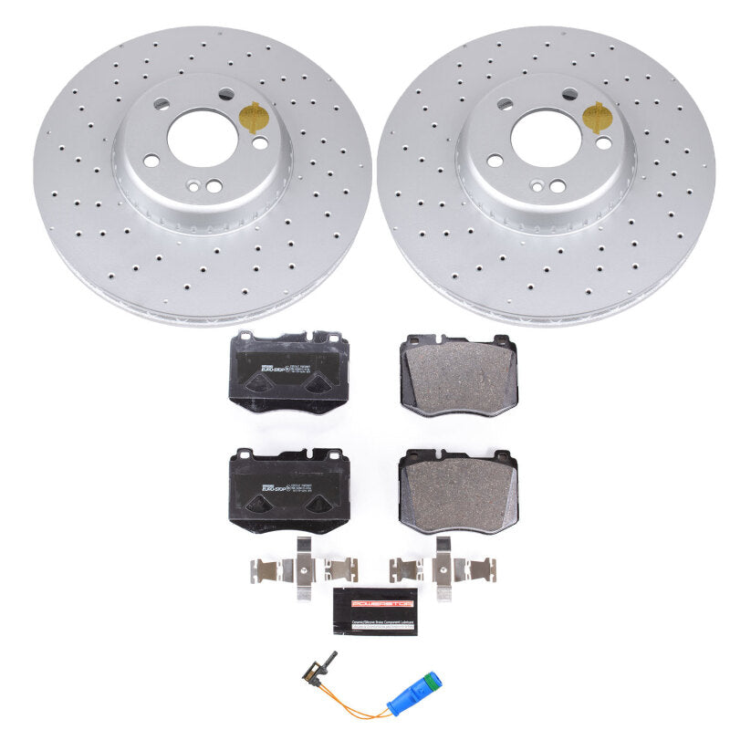 PowerStop Power Stop 2018 Mercedes-Benz C350e Front Euro-Stop Brake Kit ESK7969 ESK7969 Photo - Primary