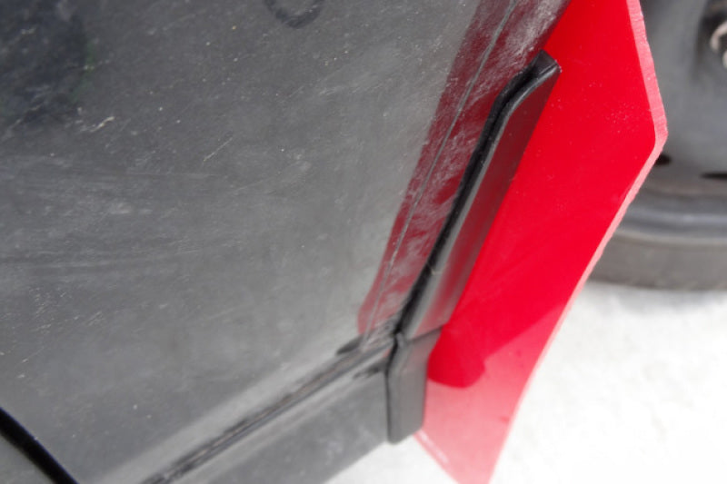 Rally Armor 2013+ Ford Fiesta ST Red Flap White Logo MF29-UR-RD/WH User 2