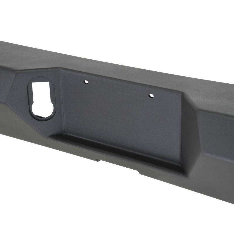 Westin 2020 Jeep Gladiator w/Sensors WJ2 Rear Bumper w/Sensor - Textured Black 59-82075 59-82075 Photo - Unmounted